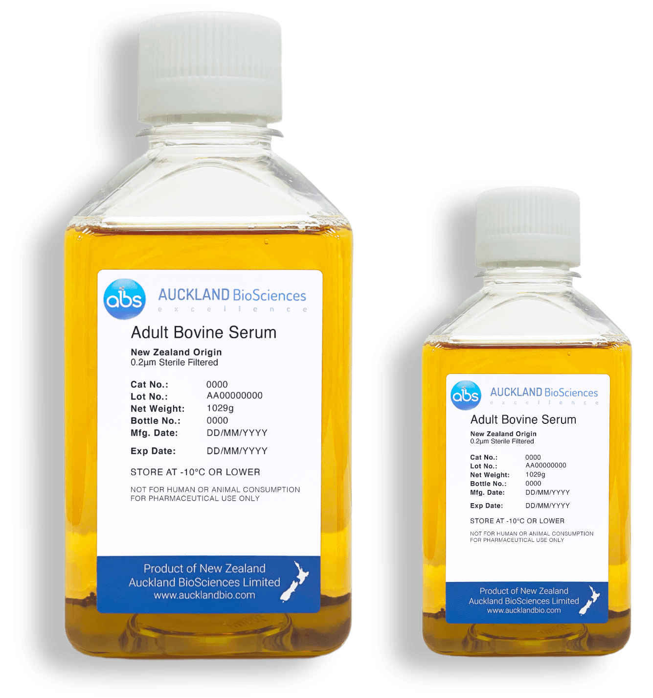 Adult Bovine Serum New Zealand